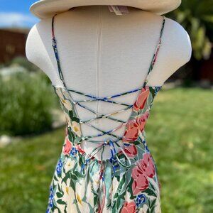 Sage The Label | Women's Floral Jumpsuit | Green Multi